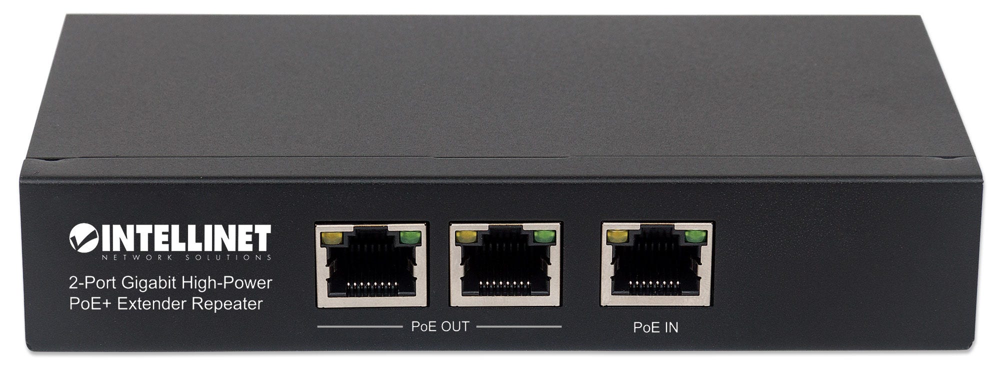 Intellinet 2-Port Gigabit High-Power PoE+ Extender 100m