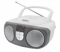 Soundmaster SCD1400WE Tragbarer CD-Player