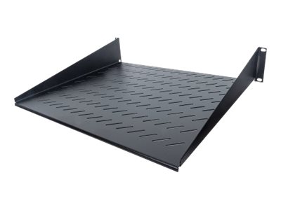 Intellinet Fachboden 2U 400mm gelüftet schwarz