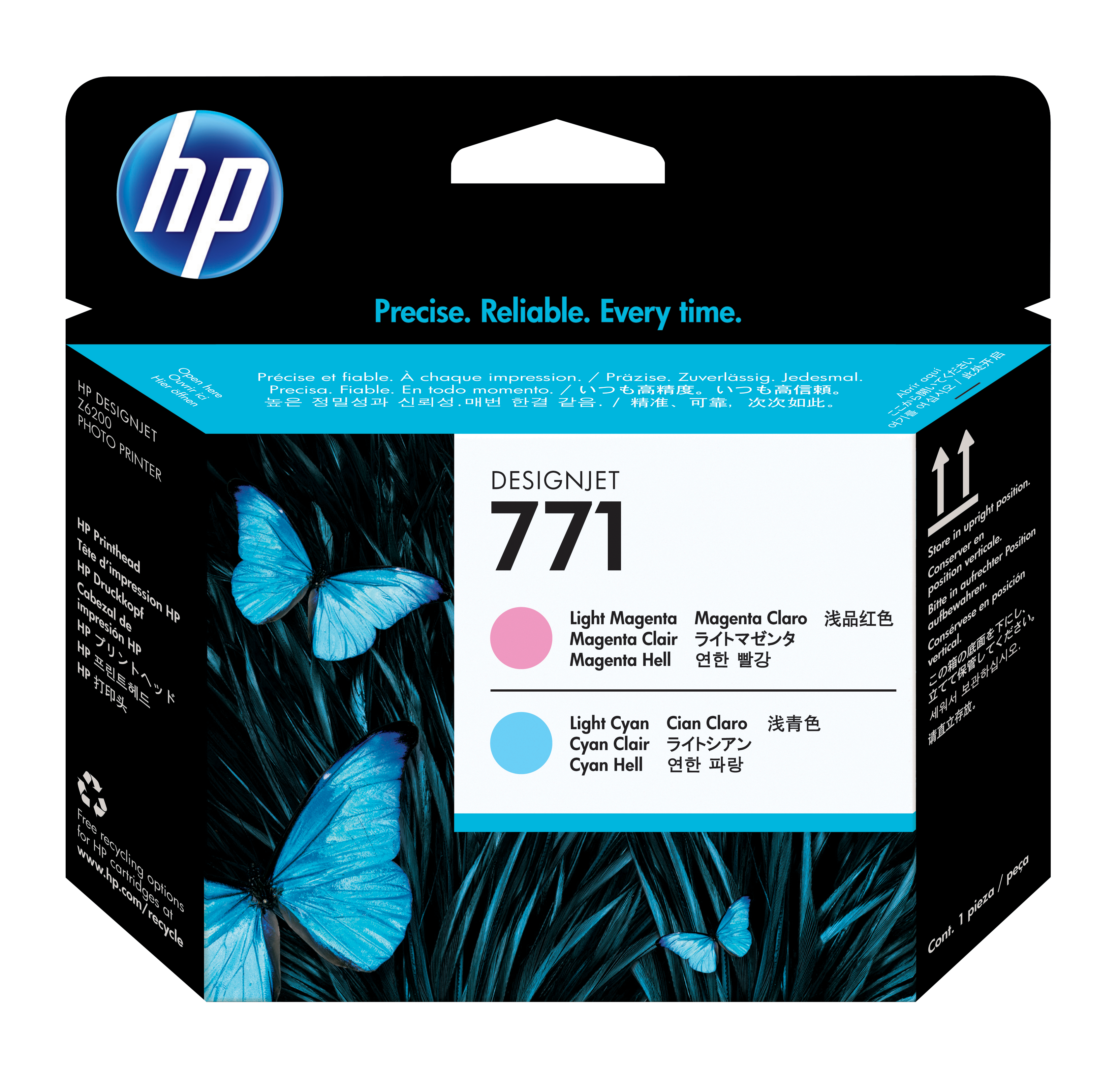 HP 711 Hellmagenta Hellcyan Druckkopf