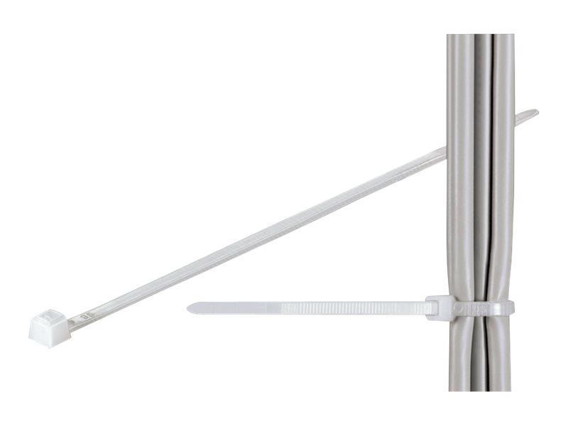 Wentronic fixPOINT Kabelbinder 20 cm 2,5 mm transparent