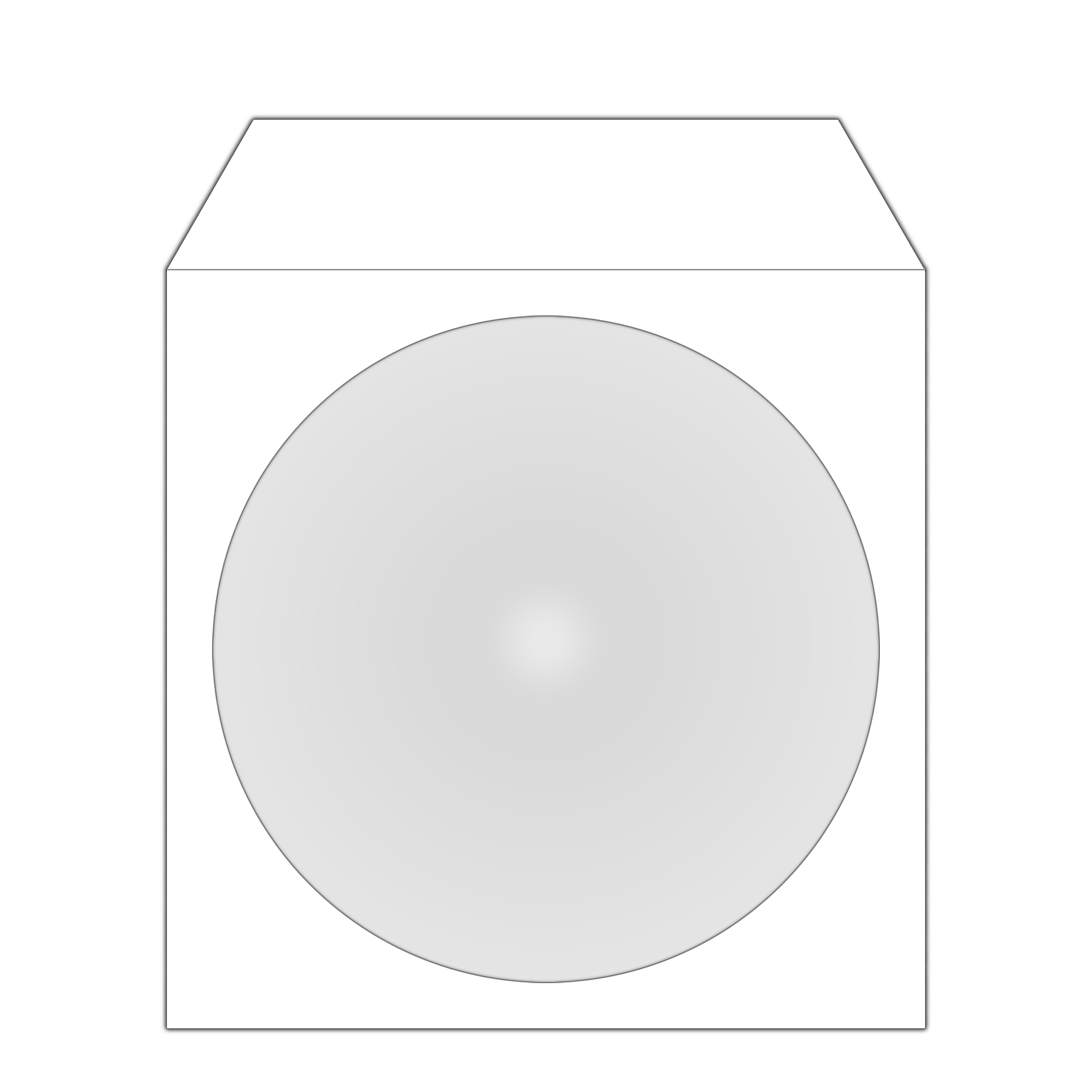 MEDIARANGE CD Paperbag-Flagwindow