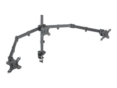 Manhattan Monitorarm 3-fach 10-27 Zoll Double-Link