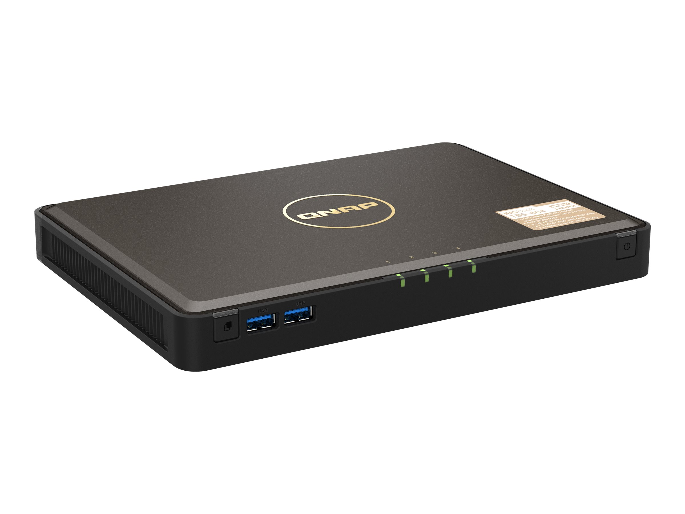 QNAP TBS4648G Intel Celeron N5105N5095 quadcore 15GHz processor burst up to 29GHz 8GB DDR4 RAM