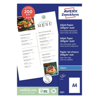 Avery Zweckform Fotopapier 2681 DIN A4 matt 200 g/qm