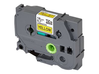Brother TZe-641 18mm Schwarz auf Gelb