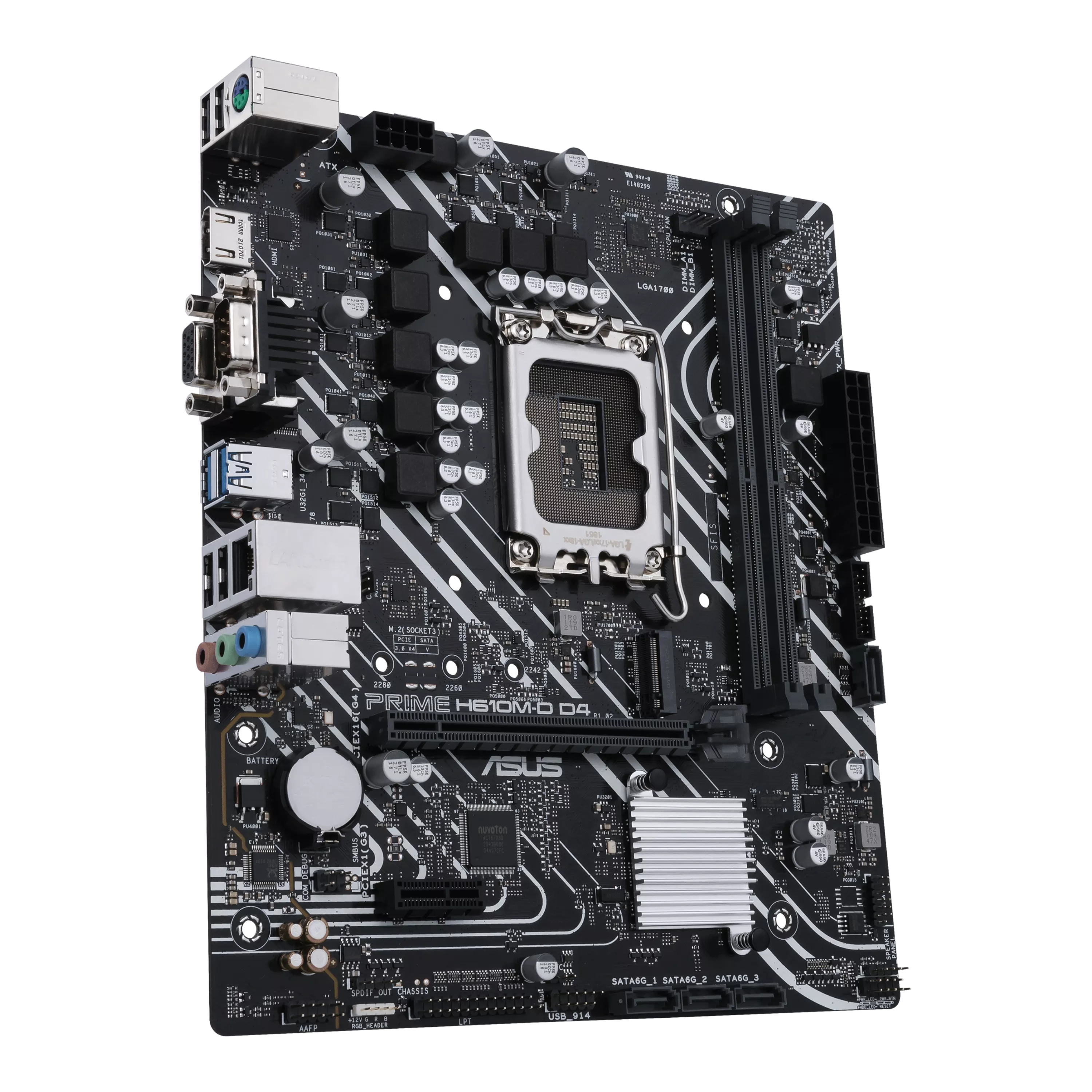 ASUS PRIME H610M-D D4 Motherboard