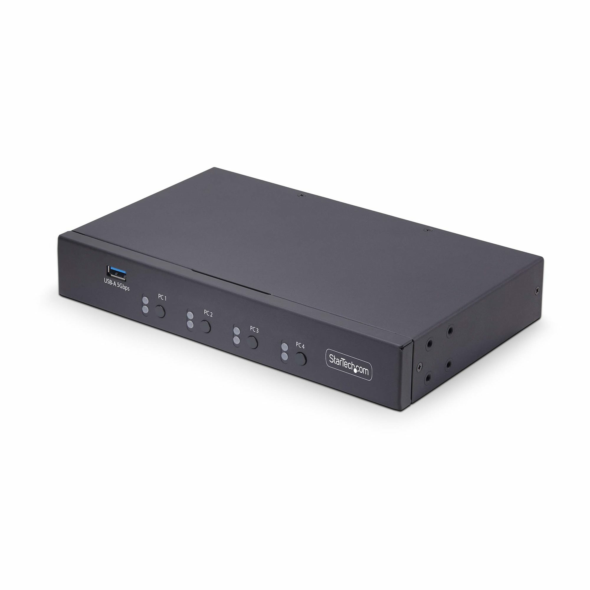 STARTECHCOM 4Port KM Switch mit MausRoaming USB 30 Umschalter Tastatur und Maus Switch 3,5mmUSB Audio TAA Konform