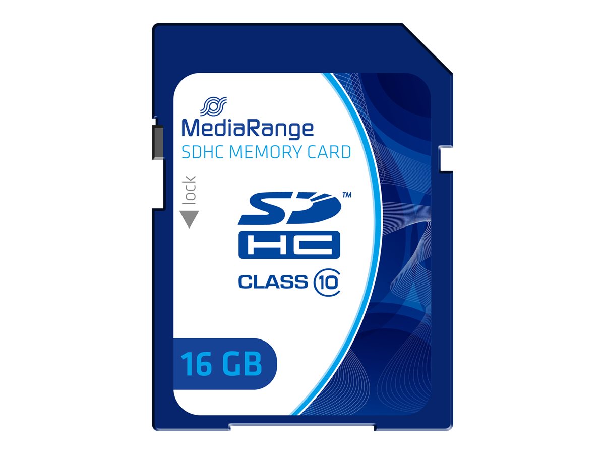 MediaRange SD Card 16GB SDHC Class 10