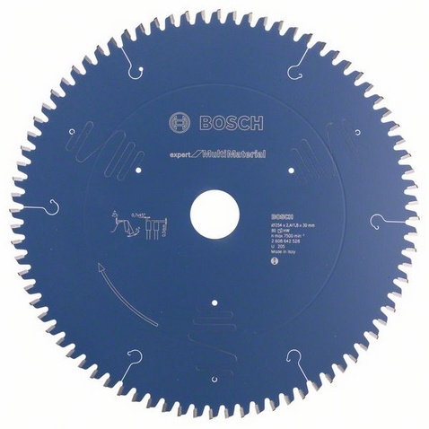 Bosch Expert Multi Material Ø 254 mm 80Z