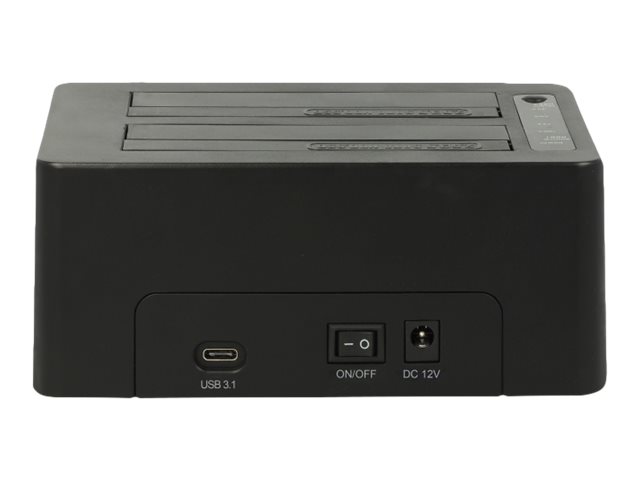 Delock HDD-Dockingstation 2 Schächte SATA USB 3.1