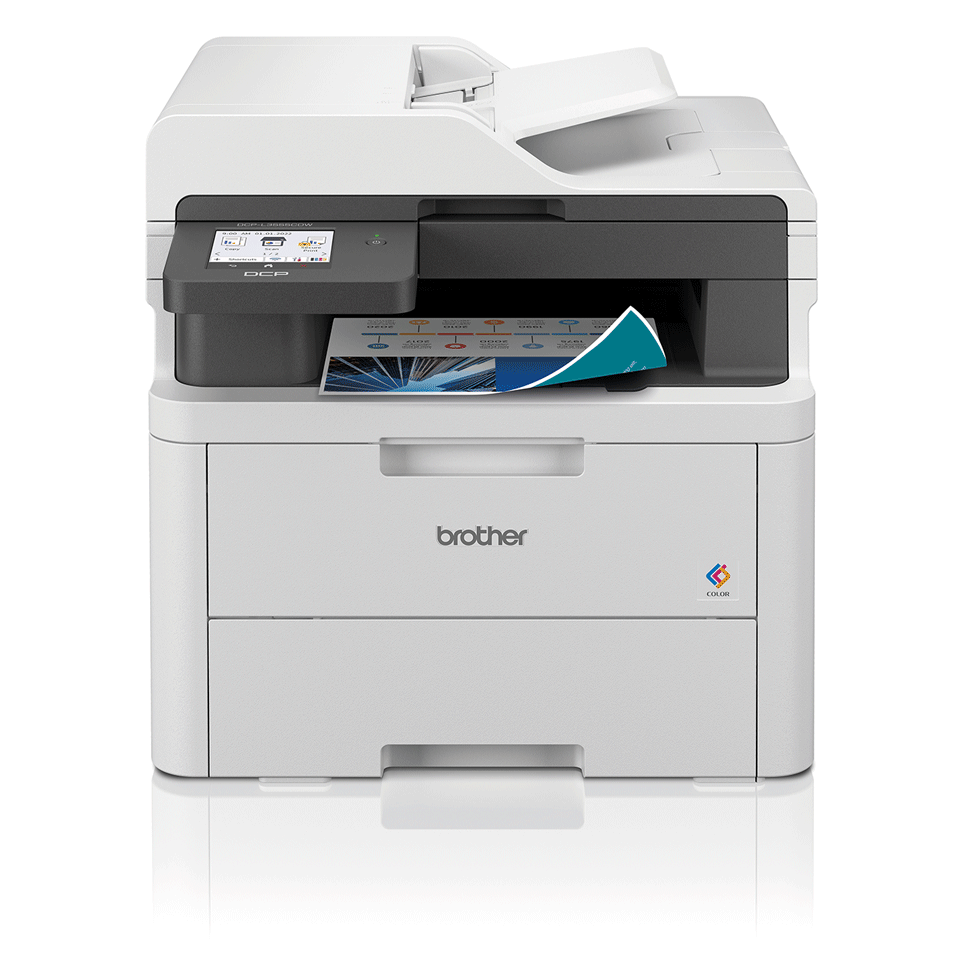 Brother DCP-L3555CDW 3 in 1 Farblaser Grau