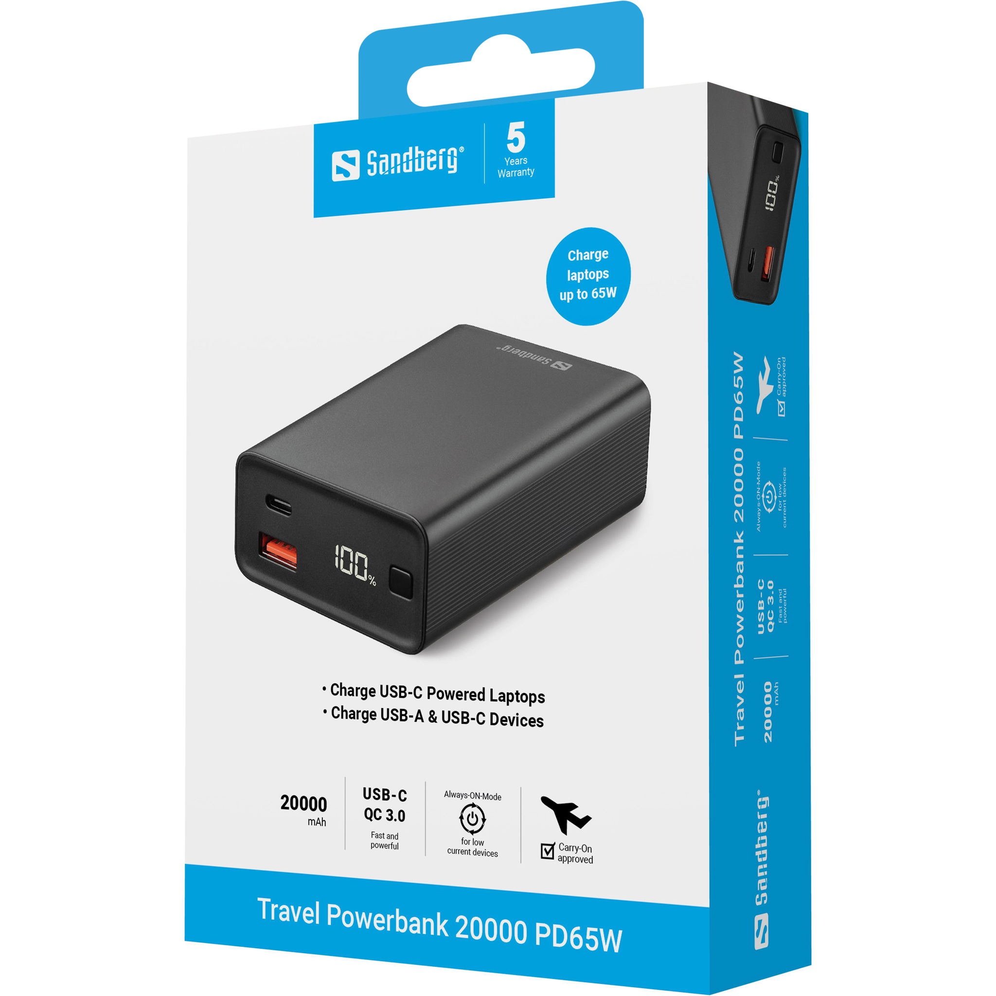 42095 SANDBERG Powerbank Lithium Ionen