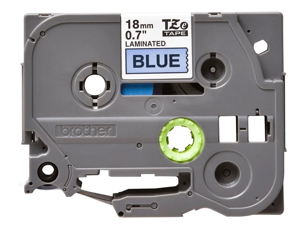 Brother TZe-541 18mm Schwarz auf Blau