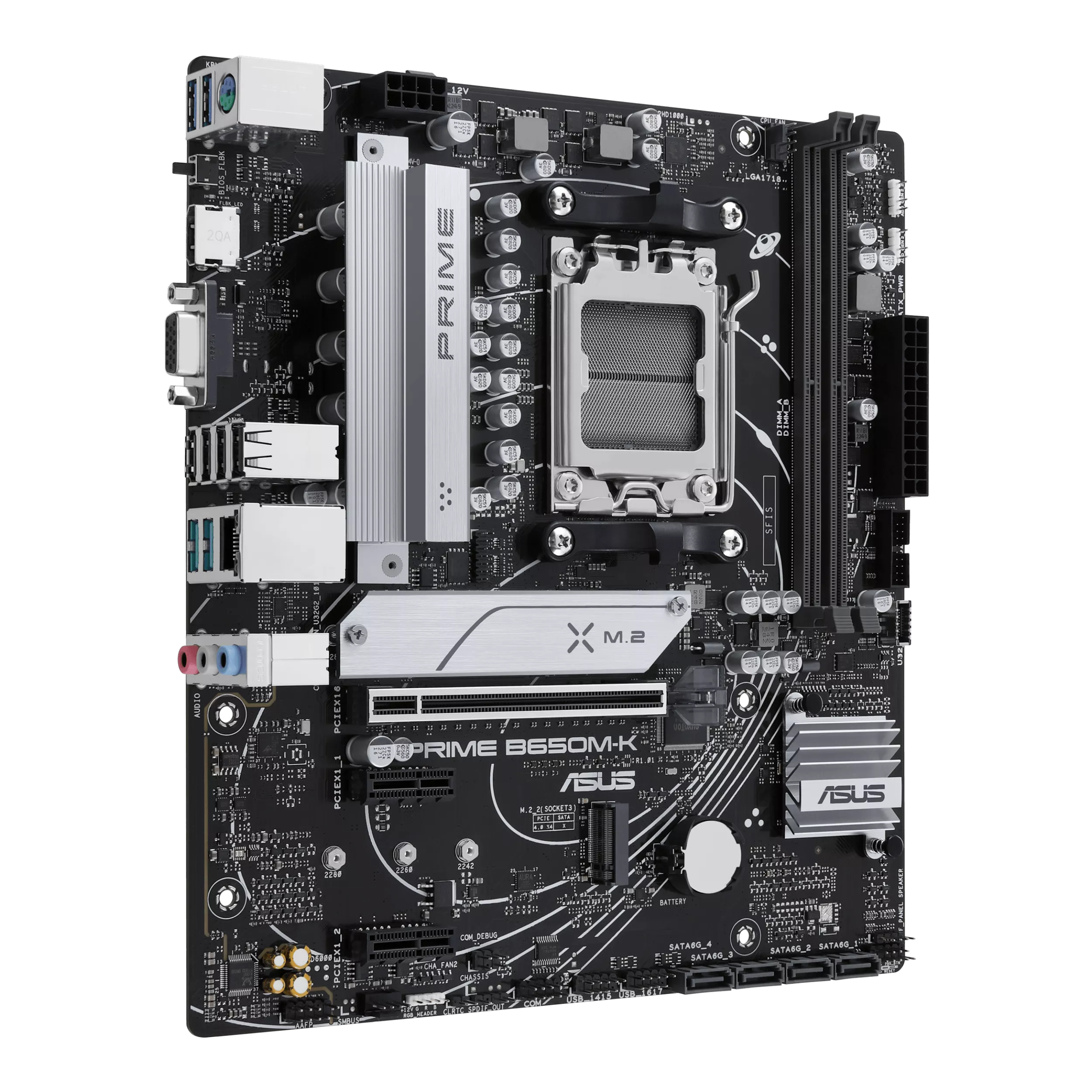 ASUS PRIME B650M-K AMD AM5 DDR5 mATX