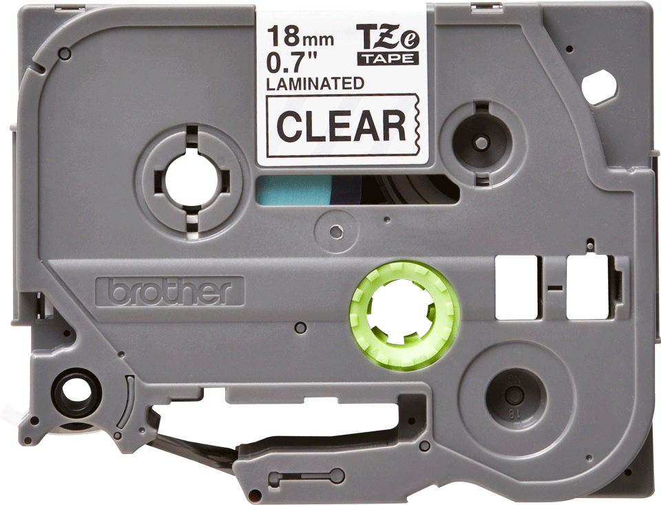 Brother TZe-141 Schriftband 18mm schwarz/transparent