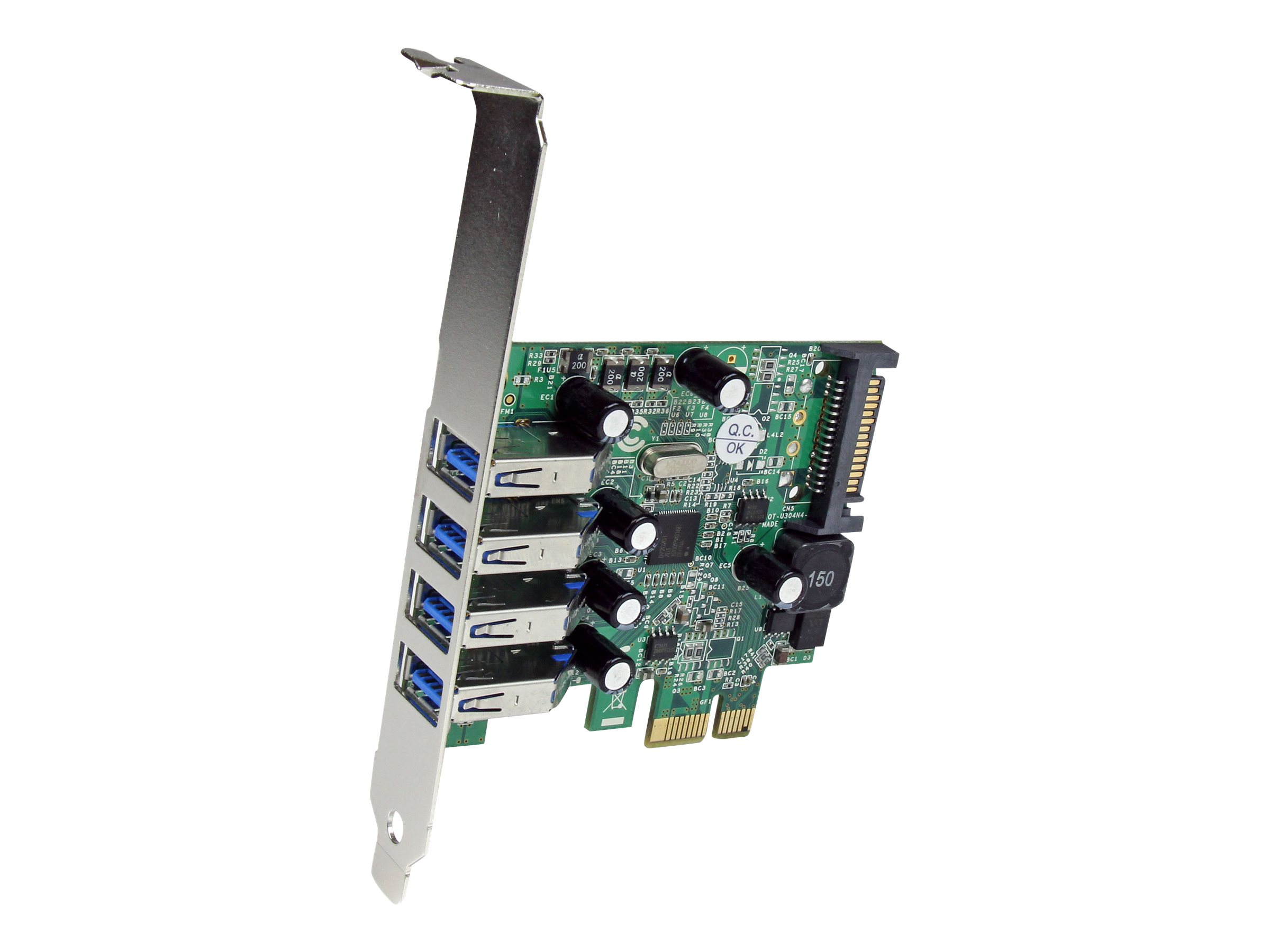 STARTECHCOM PEXUSB3S4V 4 Port PCI Express USB 30 Card
