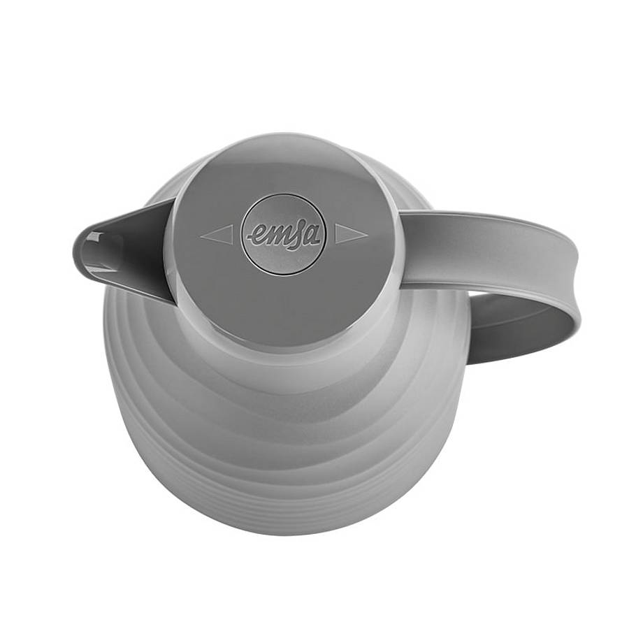 EMSA Isolierkanne Samba Wave 1,0 l Grau