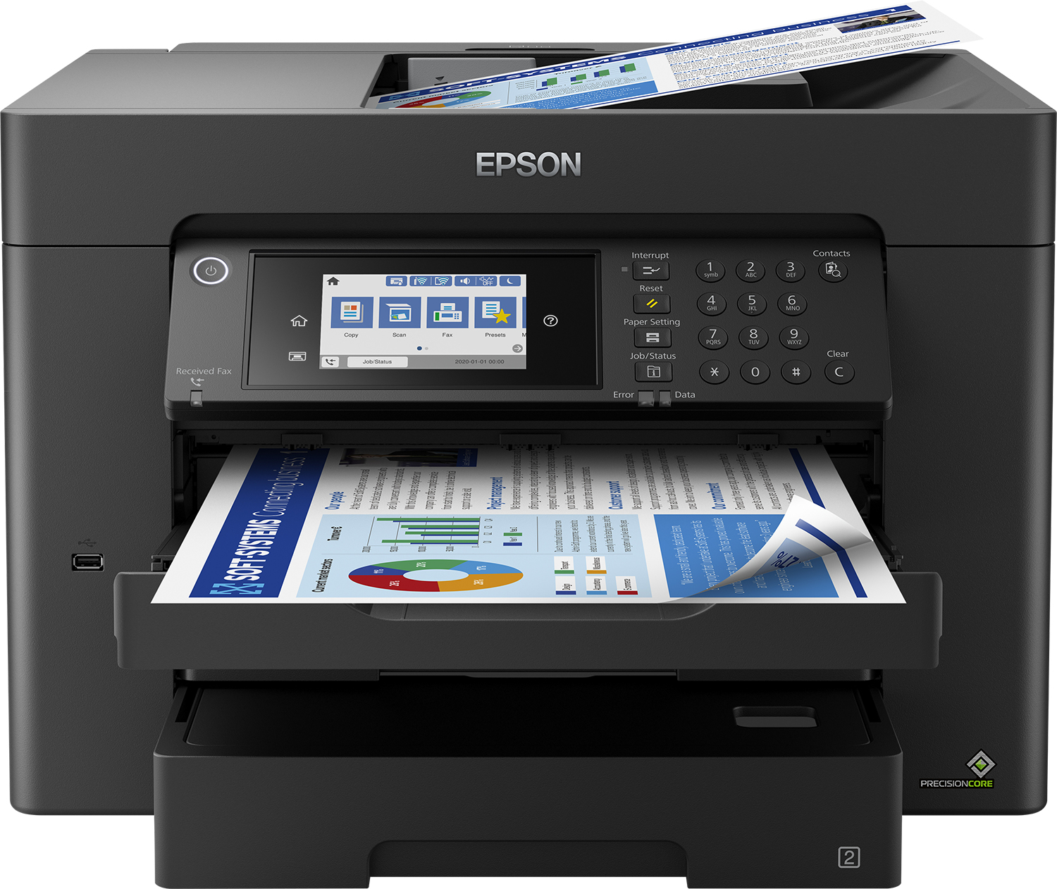 Epson WorkForce WF-7840DTWF A3+ Multifunktionsdrucker