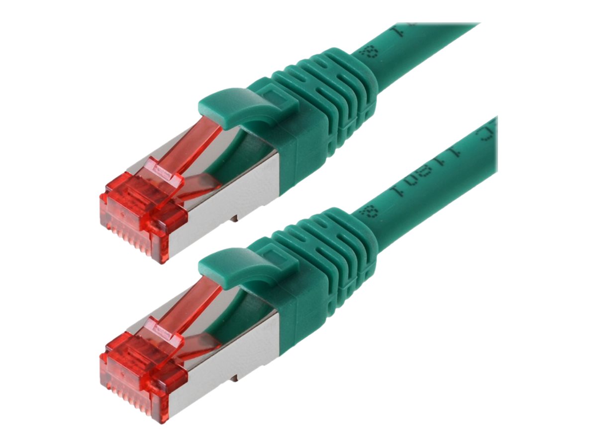 Helos Patchkabel Cat 6 S/FTP RJ45 grün 7,5m
