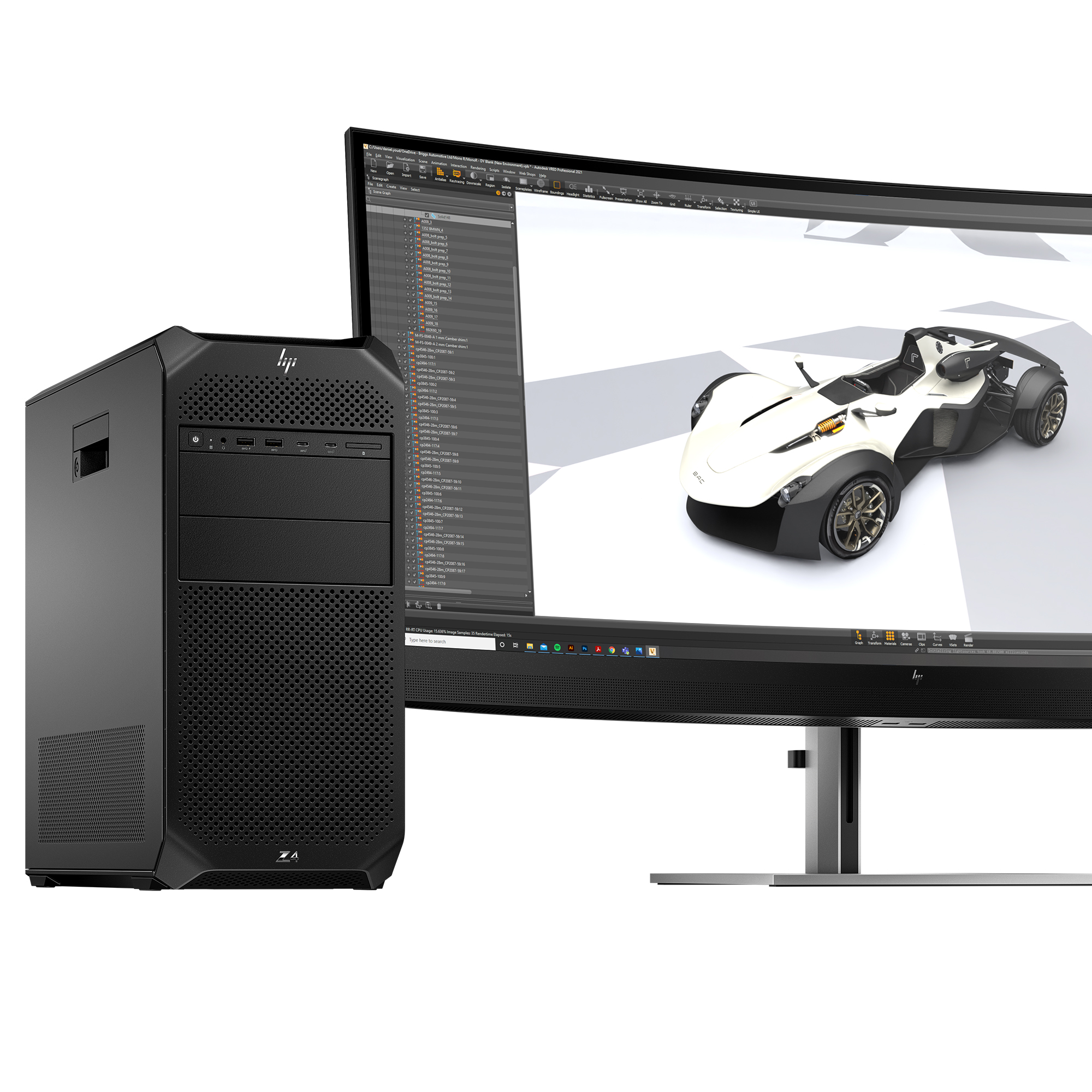 HP Z4 G5 Xeon W5-2545 64GB RAM 1TB SSD RTX 4500 Ada