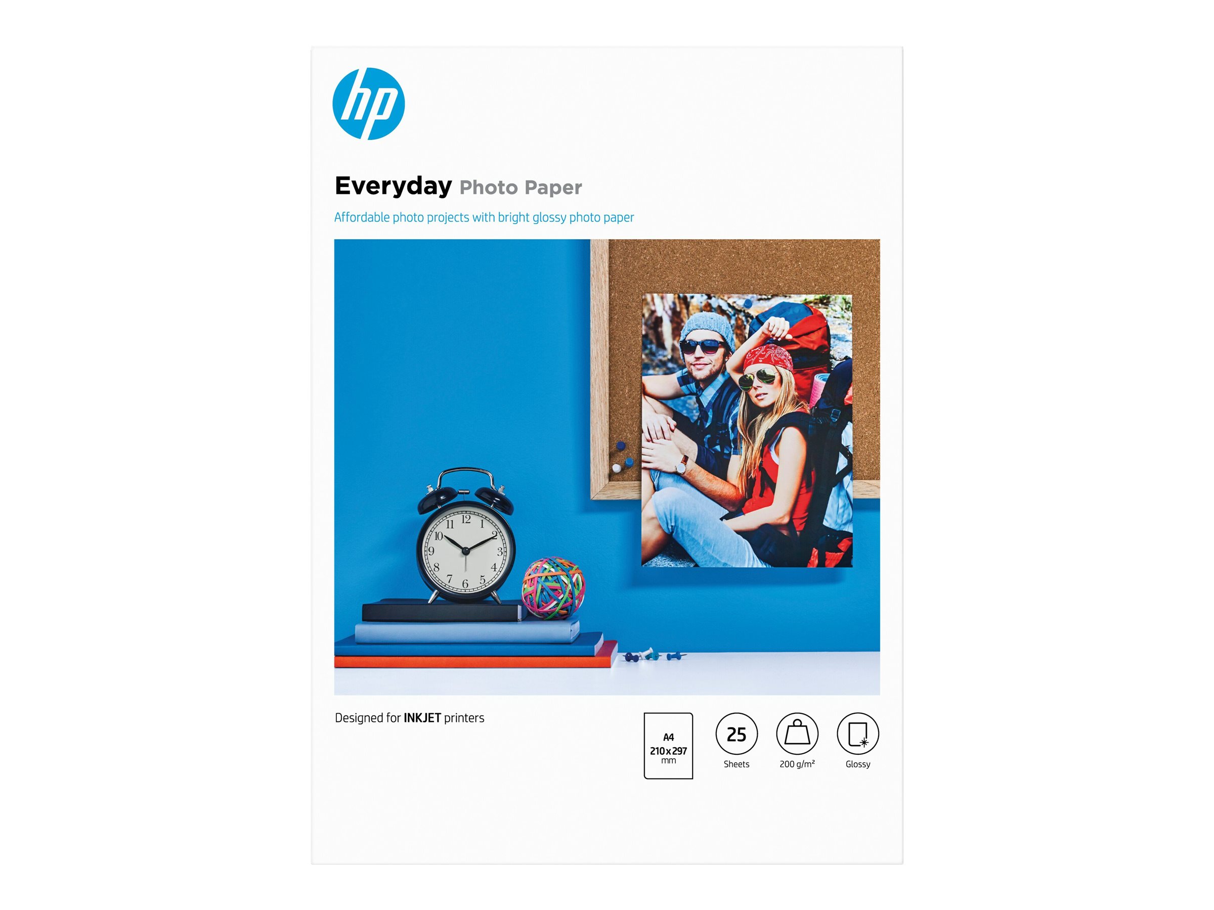 HP Everyday Fotopapier glänzend A4