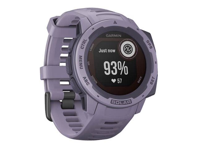 Garmin Instinct Solar Sportuhr mit Band Silikon