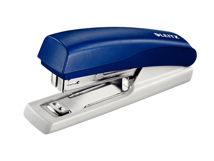Esselte Leitz Mini Hefter blau 10 Blatt 1 mm