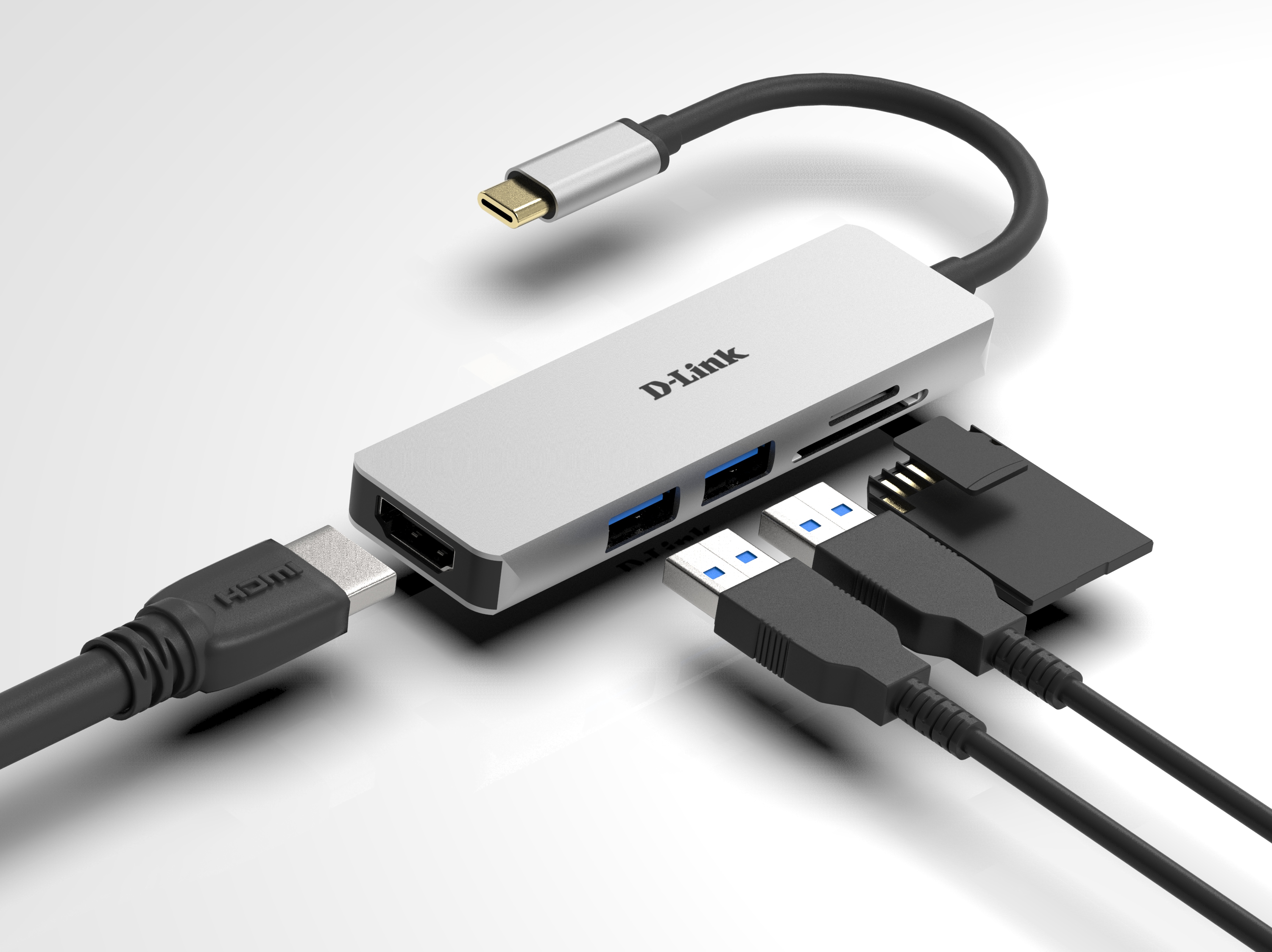 D-Link DUB-M530 USB-C 5-Port Dockingstation