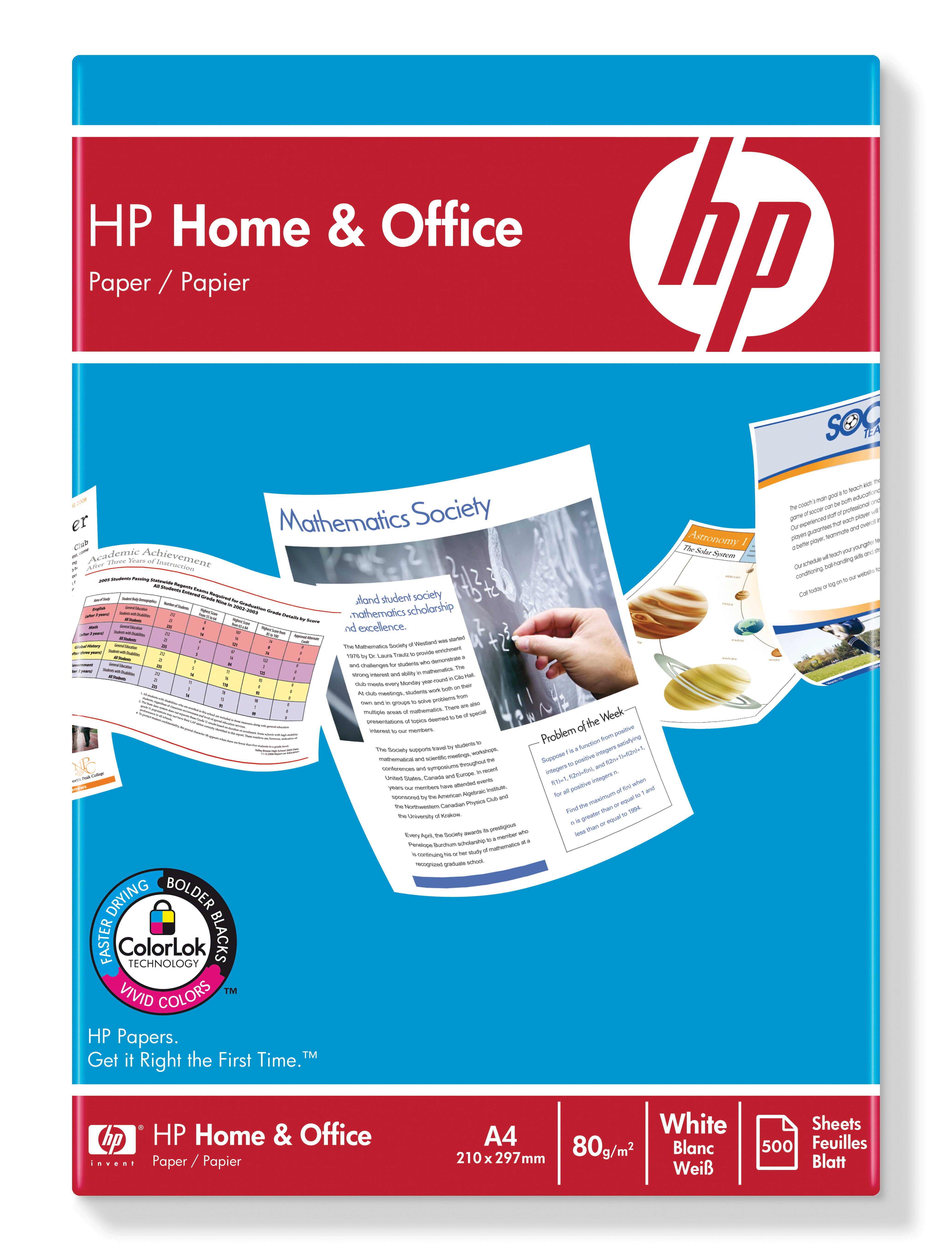 HP Home & Office Paper A4 80 g/m² 500 Blatt