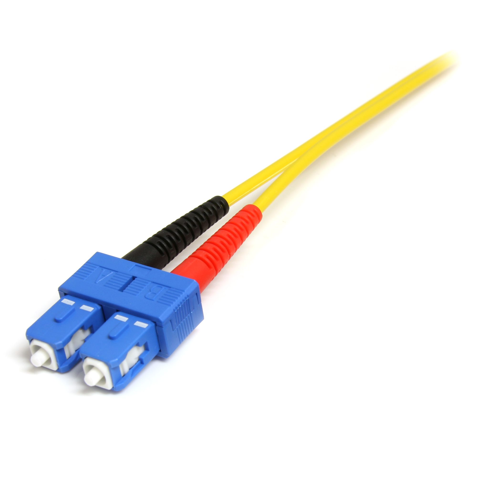 STARTECHCOM 1m Single Mode Duplex Glasfaser LWL Patchkabel LCSC