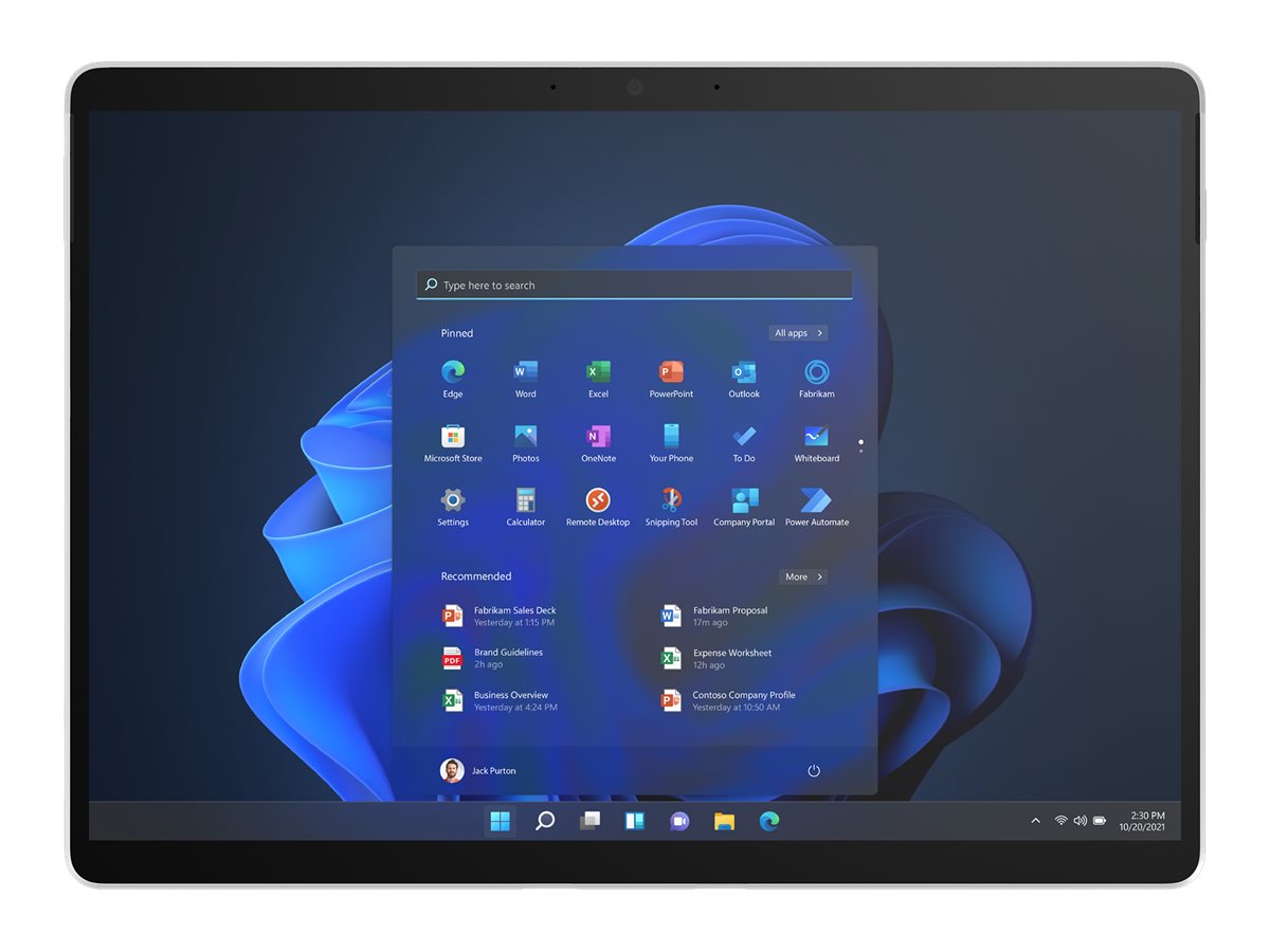 Microsoft Surface Pro 10 13 Zoll Intel Core Ultra 7 32GB 512GB SSD Platinum