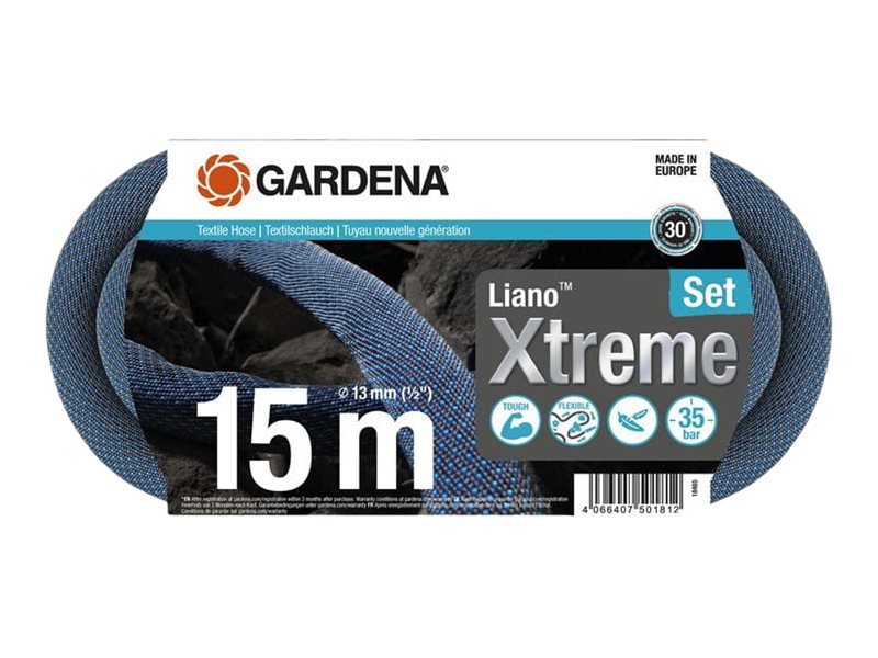 GARDENA GartenschlauchSet Liano Xtreme Set 15,0 m