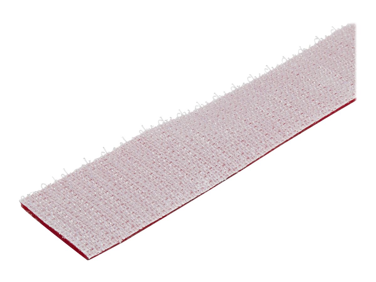 StarTech.com Klettkabelbinder HKLP25RD 25 ft. wiederverwendbar rot