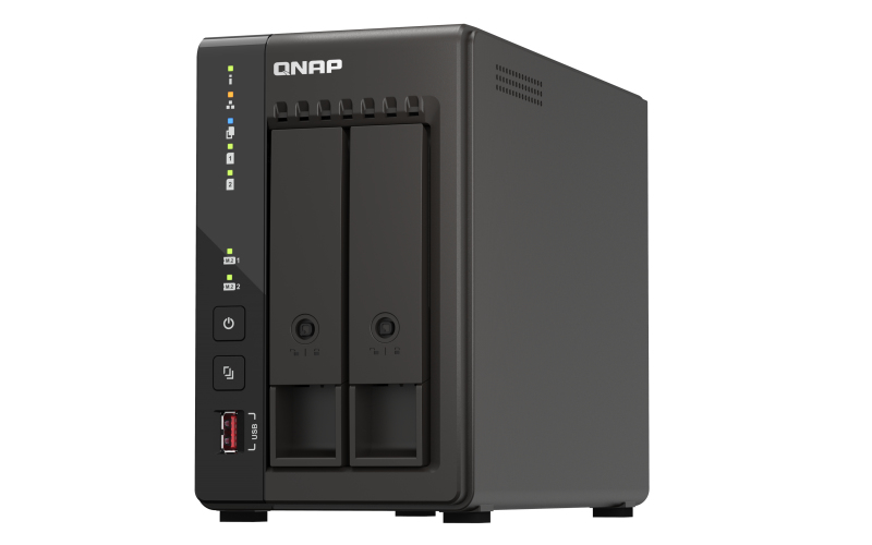 QNAP TS-253E 2-Schacht NAS-Server