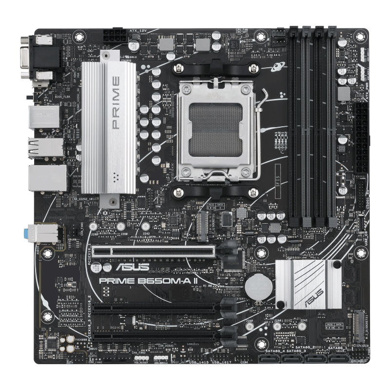 ASUS PRIME B650MA IICSM AM5 mATX MB 4xDDR5 4xSATA 2xM2