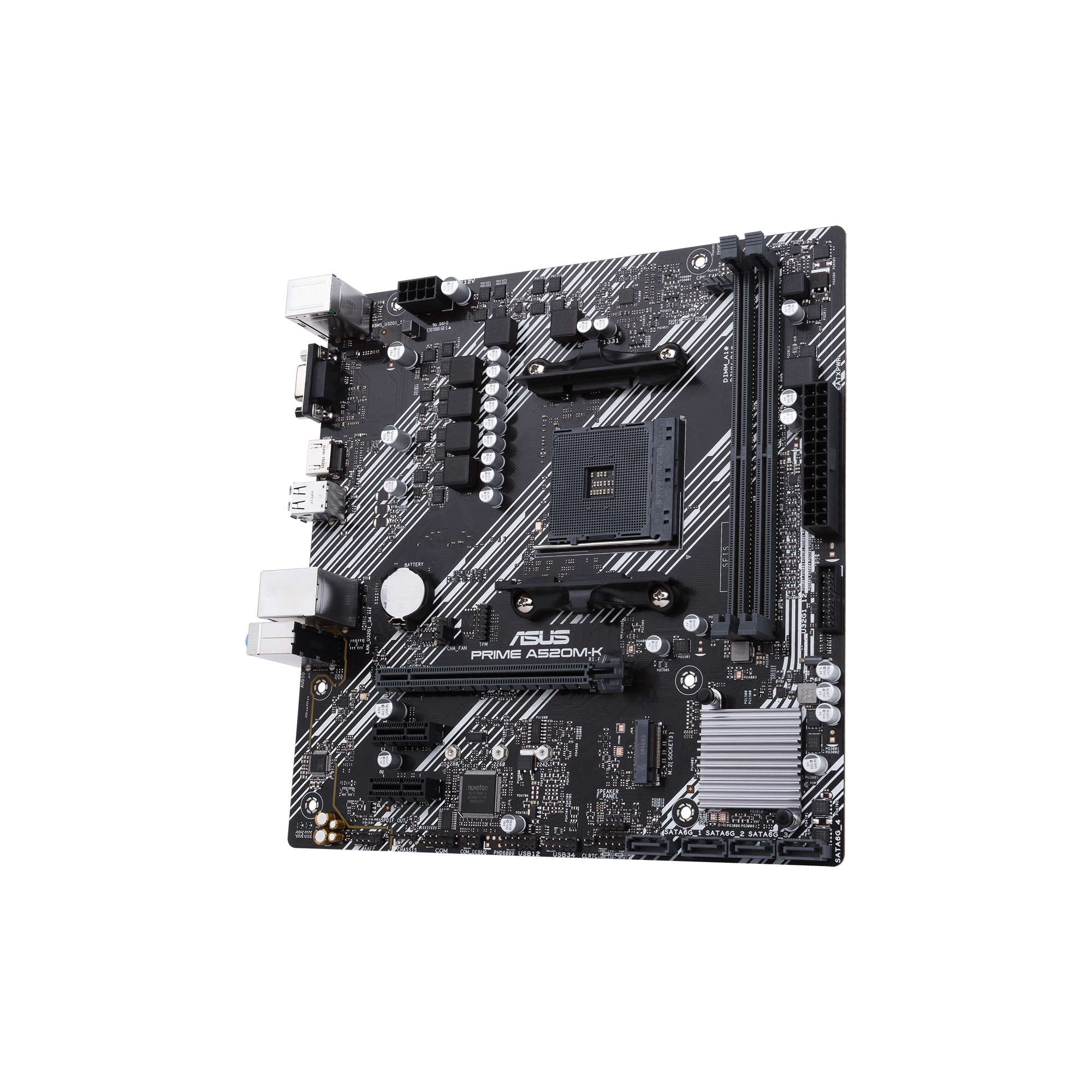 ASUS Prime A520M-K Mainboard Micro-ATX AM4