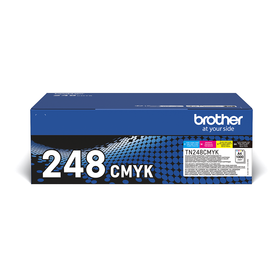 Brother TN248VAL Multipack Schwarz-Gelb-Cyan-Magenta