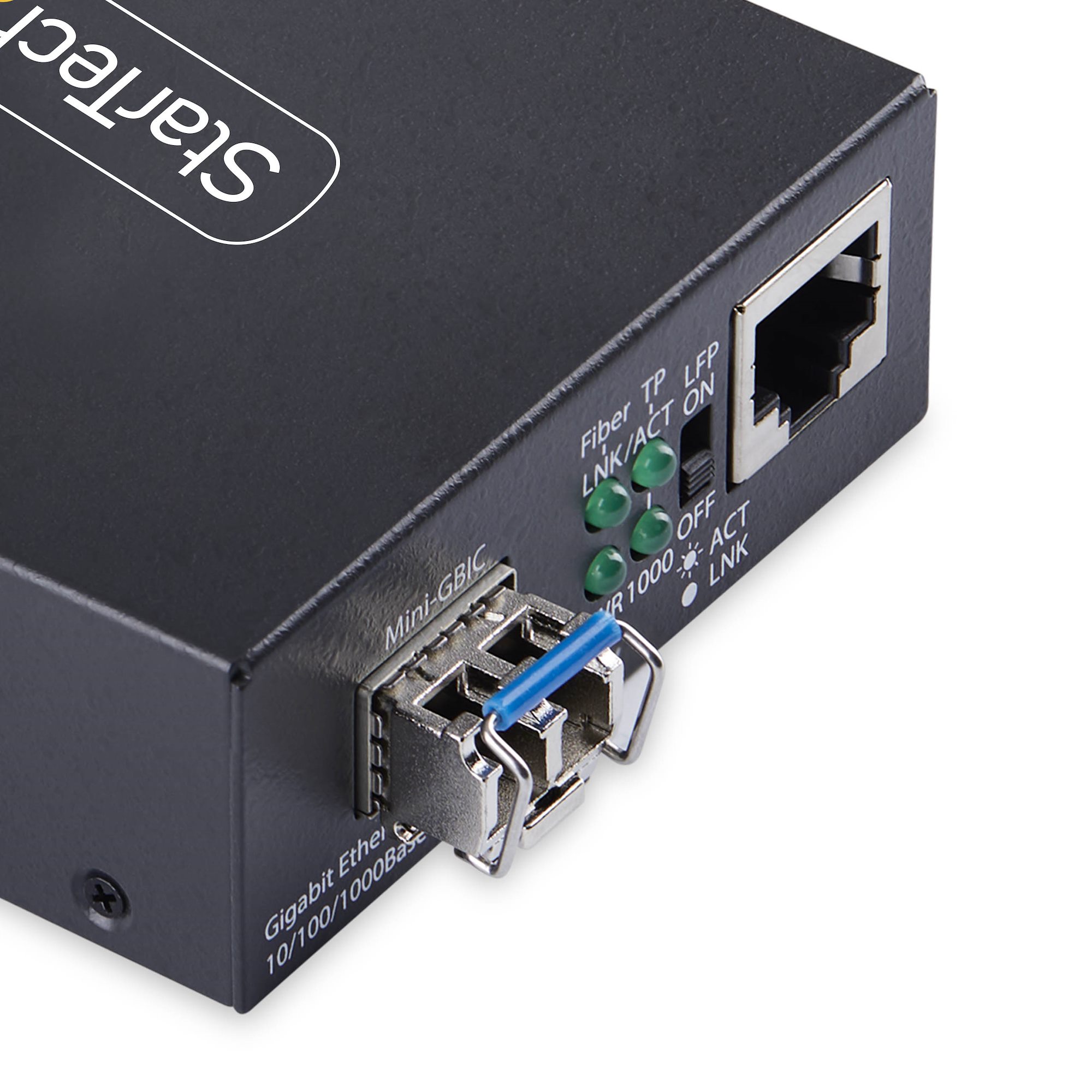 StarTech.com Medienkonverter Gigabit Singlemode SM LC 40 km