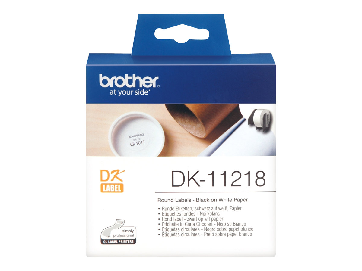 Brother DK-11218 Etiketten-Rolle 24mm