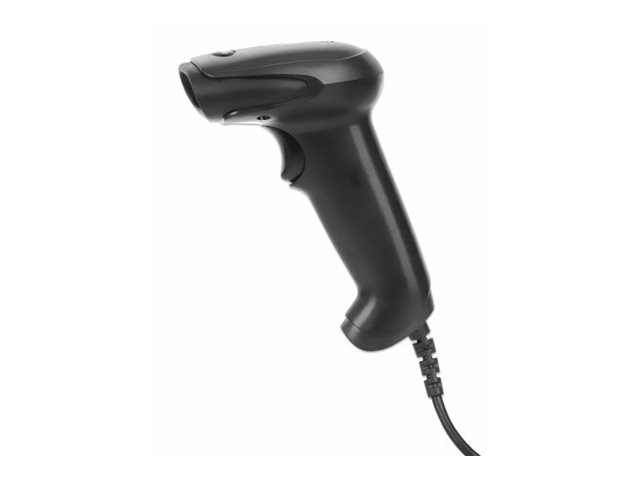 Manhattan 2D LED Barcodescanner 320mm 1,4m USB-Kabel Schwarz