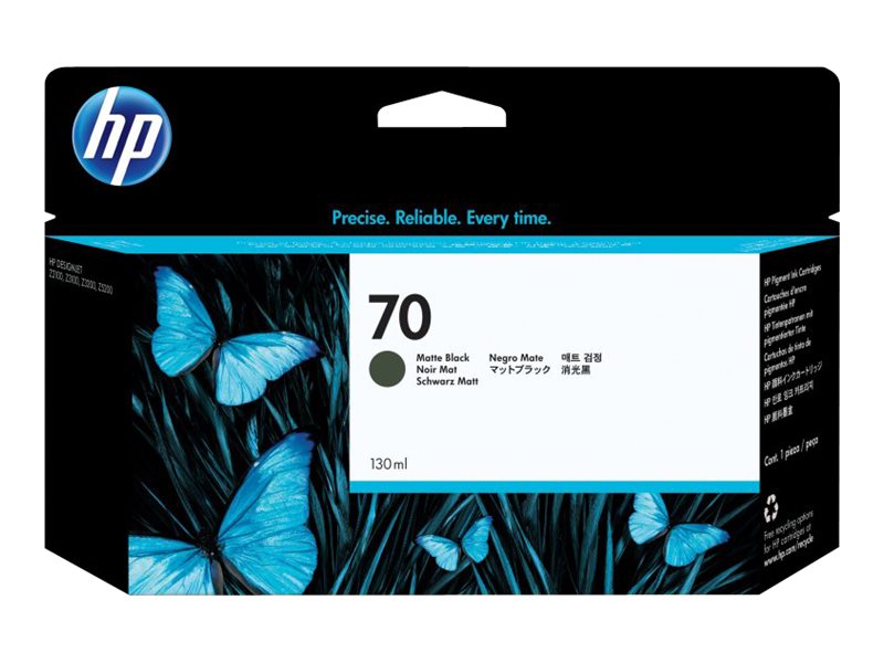 HP 70 Tintenpatrone 130 ml mattschwarz
