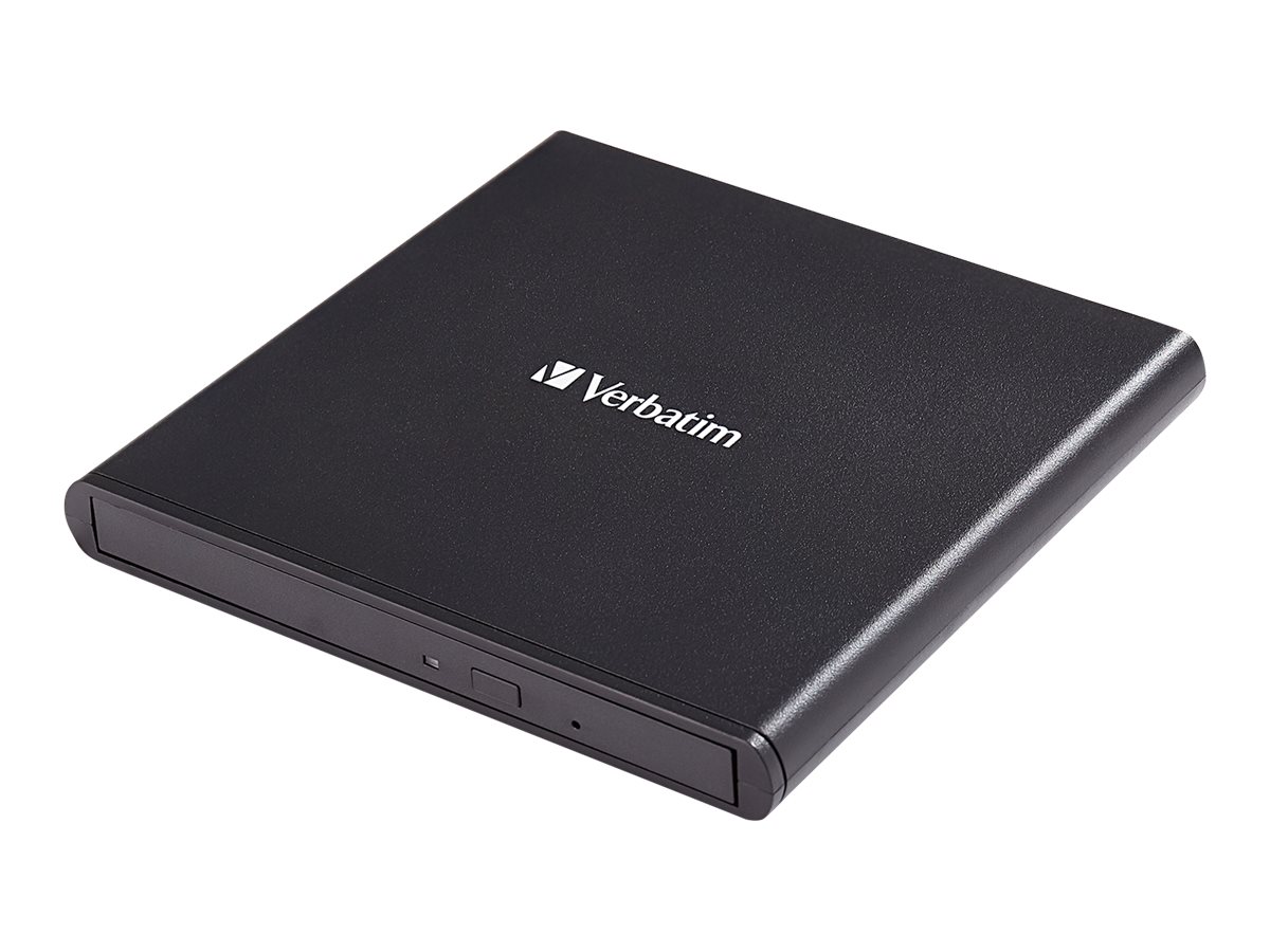 Verbatim Slimline externer DVD-Brenner schwarz