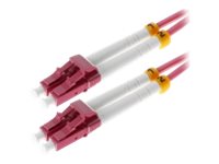 Helos LWL Patchkabel OM4 LC Duplex 15 m