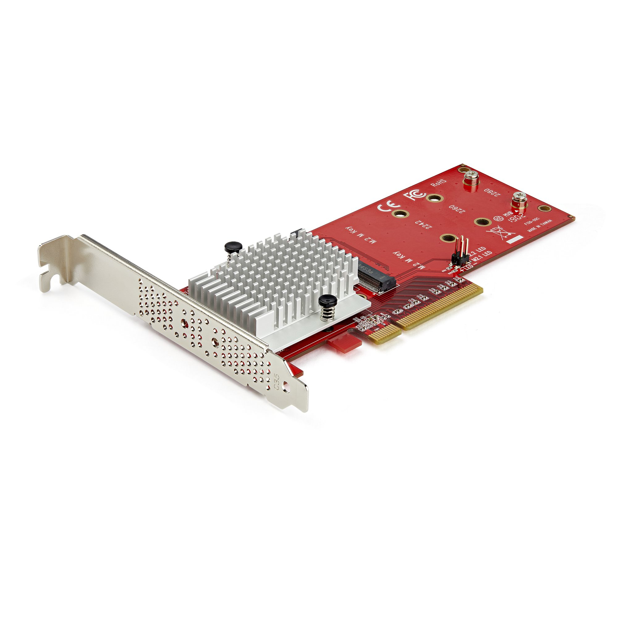 StarTech.com PEX8M2E2 Dual M.2 PCIe SSD Adapter x8/x16