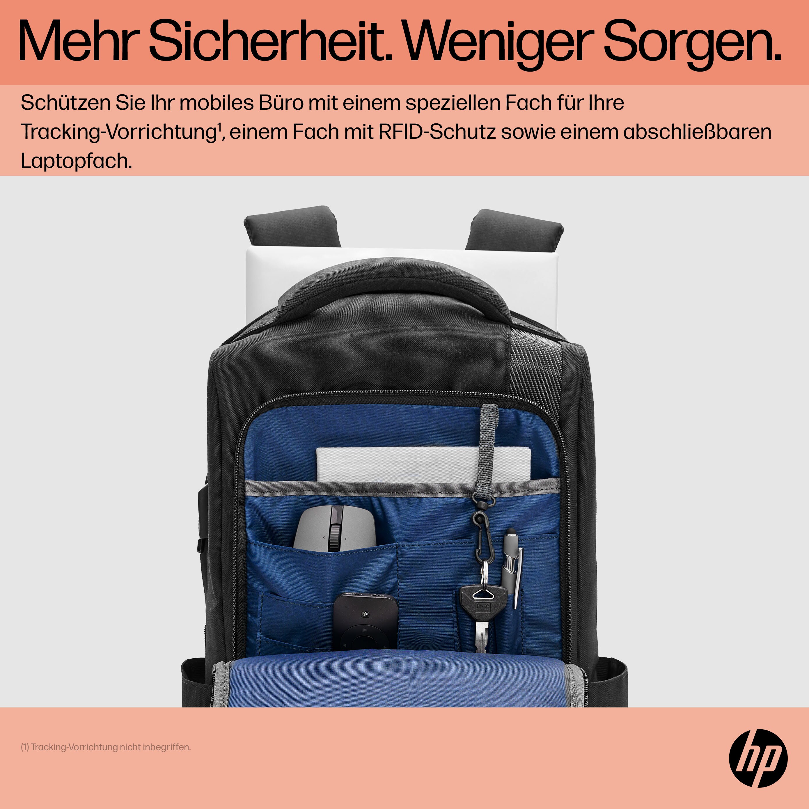 HP Renew Executive Rucksack 16.1 Zoll