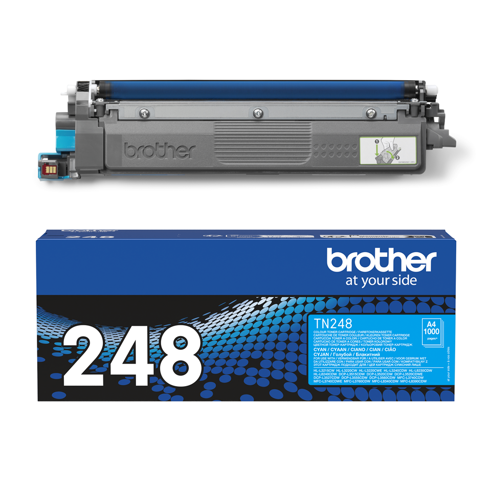 Brother TN-248C Tonerpatrone Cyan