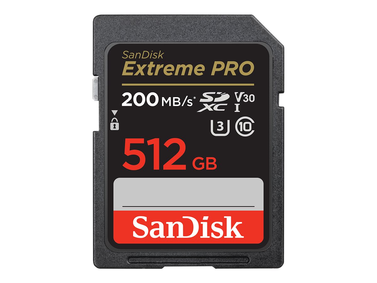 SanDisk Speicherkarte SDXCCard Extreme PRO, 512 GB, 1 St