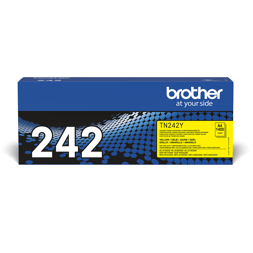 Brother TN-242Y Tonerpatrone Gelb