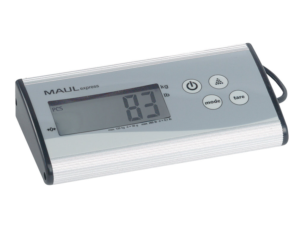 Jakob Maul MAULcargo Paketwaage 120,0 kg Silber